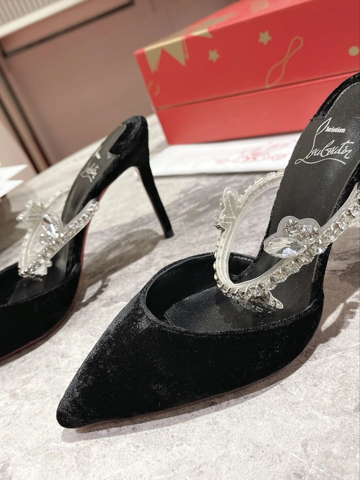 COCO---8ou2ou 3221235B439 Heel height：10CM、8.5CM、6.5CM（6.5CM Custom products are not returned or exchanged） item:D-X062E2033W